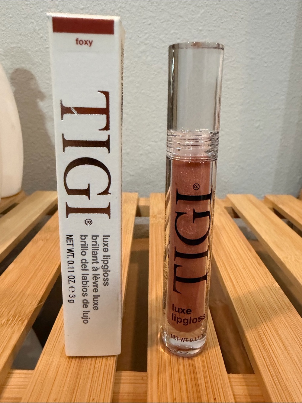 TIGI Luxe Lipgloss Moisturizing Shine, foxy